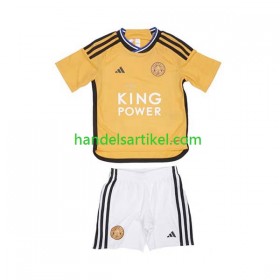 Leicester City Kinder 3rd Trikotsatz 2023/24 Kurzarm